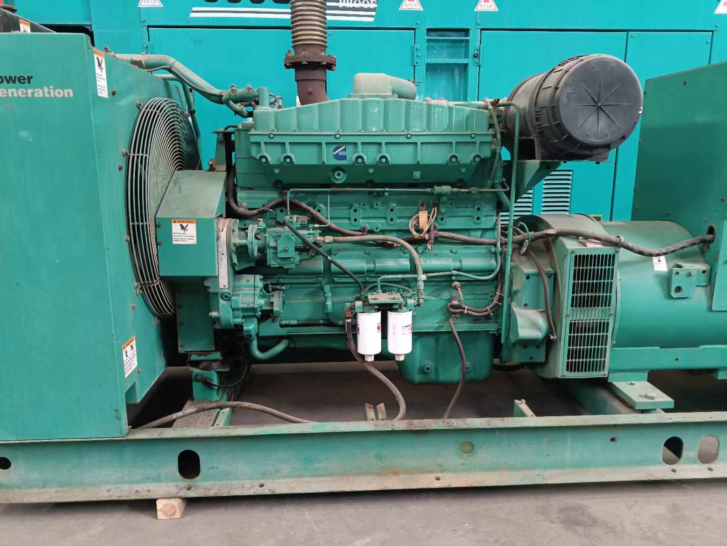 单县过载会对 600kW 柴油发电机组造成哪些损害？
